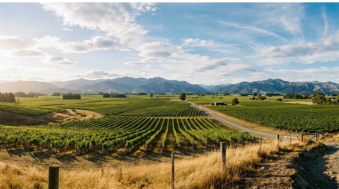 Marlborough landscape, New Zealand