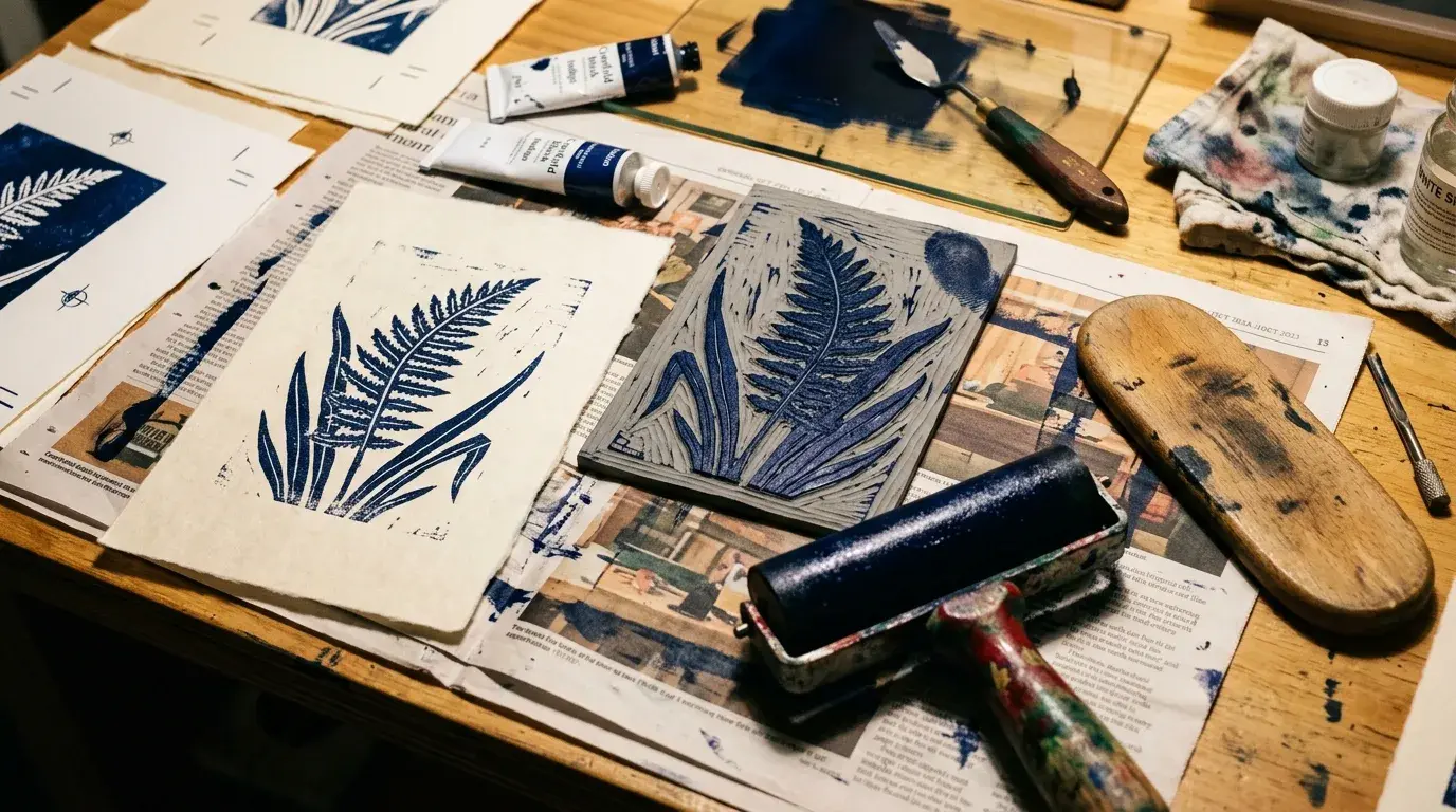 Printmaking workshop